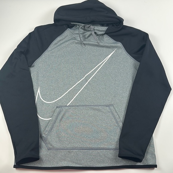 Nike Other - Nike Dri-Fit Hoodie Sweater Gray Black Size M Unisex